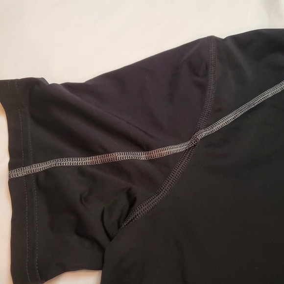 Nike Pro Tight Fit Men's Large Black Dri-Fit Short Sleeve Training Shirt - Picture 5 of 6